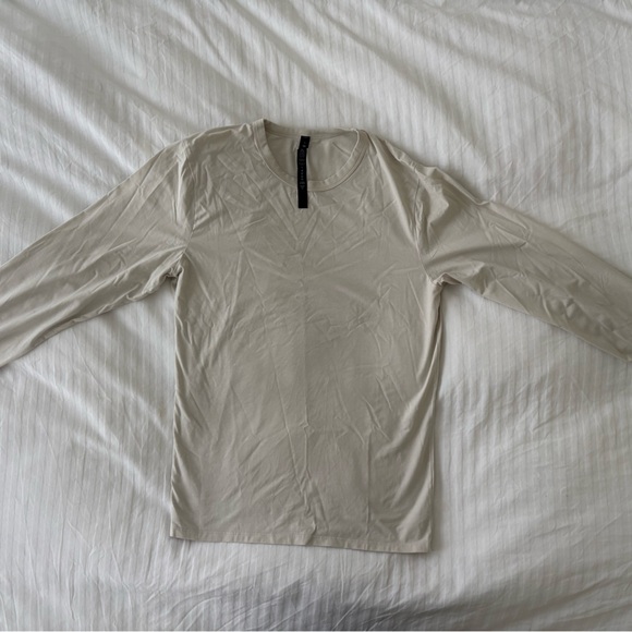 lululemon athletica Other - lululemon athletica Men's Long Sleeve Shirt in Cream